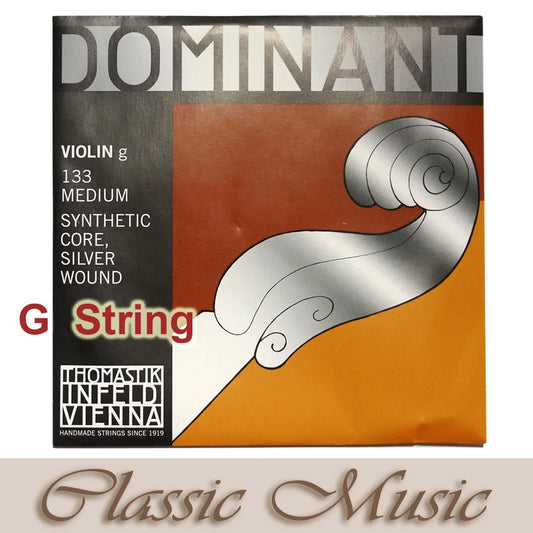 Original Thomastik Dominant 135B Violin String ,For G Sting(133) ,4/4